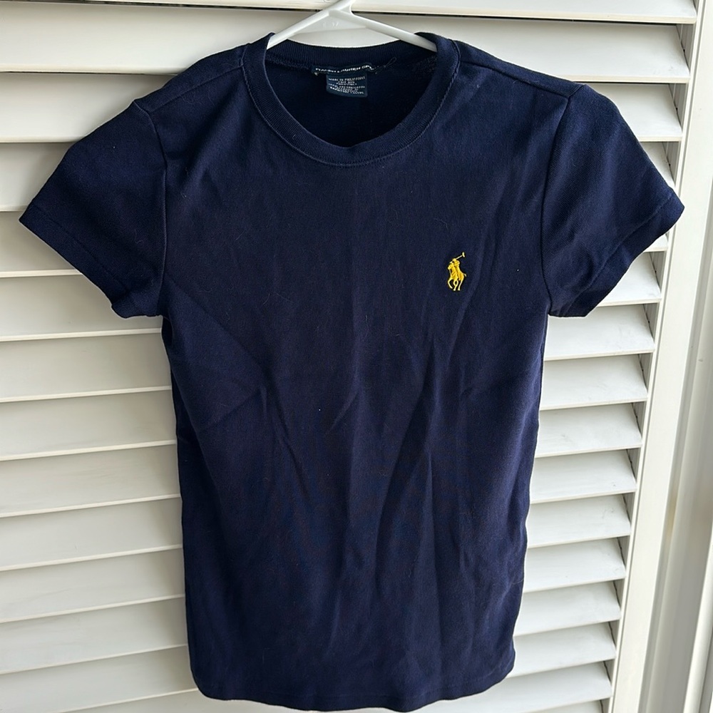 Ralph Lauren Sport navy blue shirt. Women’s small.